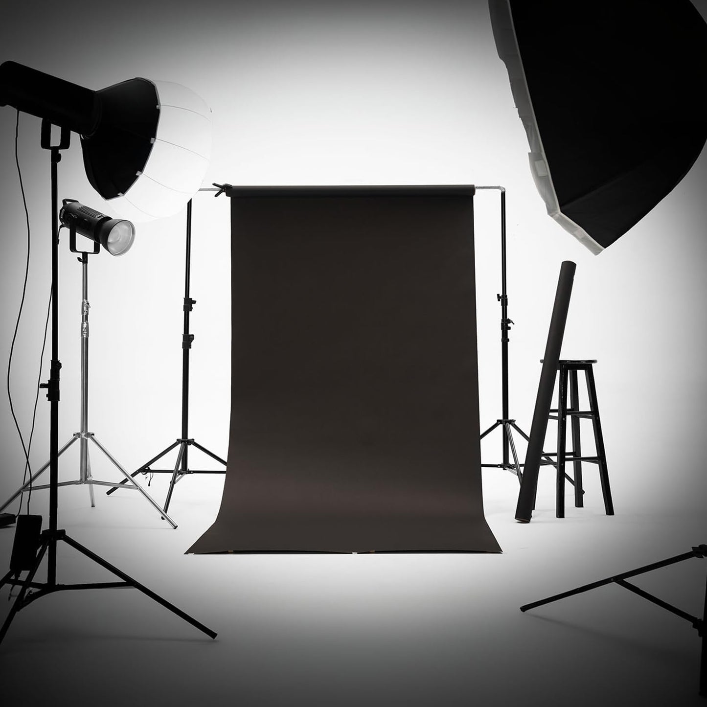 Kate Seamless Paper Backdrop for Photography Photo Backdrop Paper (53''x16.4' Arctic White)