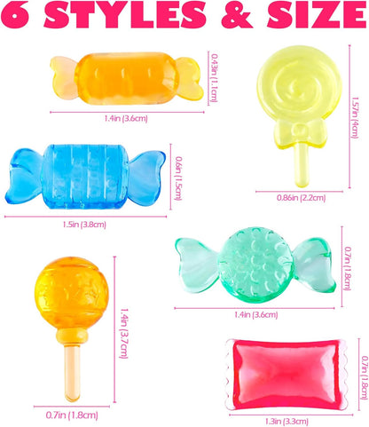 Niceup 150pcs Kids Plastic Gem Rings Bulk Toys Princess Party Favor Cupcake Topper Pinata Fillers Parade Throws Bulk Carnival Prizes Acrylic Gemstones Fake Jewel Treasure Toys Goodie Bag Fillers