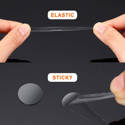 Zonon 1000 Pcs Double Sided Adhesive Dots Clear Glue Point Tape Stickers Balloon Glue Round Mini No Traces Adhesive Sticker Dot Sticker for Classroom Decor Craft DIY Office (0.24 Inch/ 6 mm)