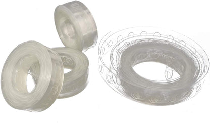 Honbay 4 Rolls Clear Single Hole Balloon Garland Kits Balloon Decorating Strips Tapes for Wedding and Party (16 Feet of each Roll)