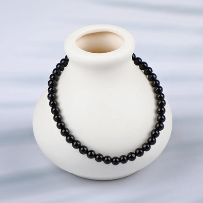 LPBeads Handmade Natural Gemstone Stretch Elastic Bracelet Healing Crystal Round Stone Beads Jewelry Gifts for Women Men
