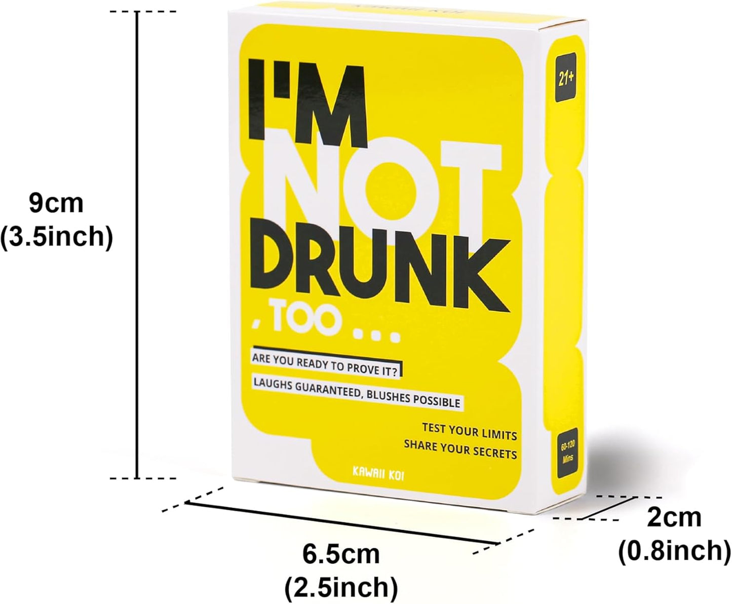 KAWAII KOI I’M NOT Drunk – Party Drinking Card Game for Game Night & Parties, Funny Party Game for Adults, Perfect for 21st Birthday & Bachelorette Parties