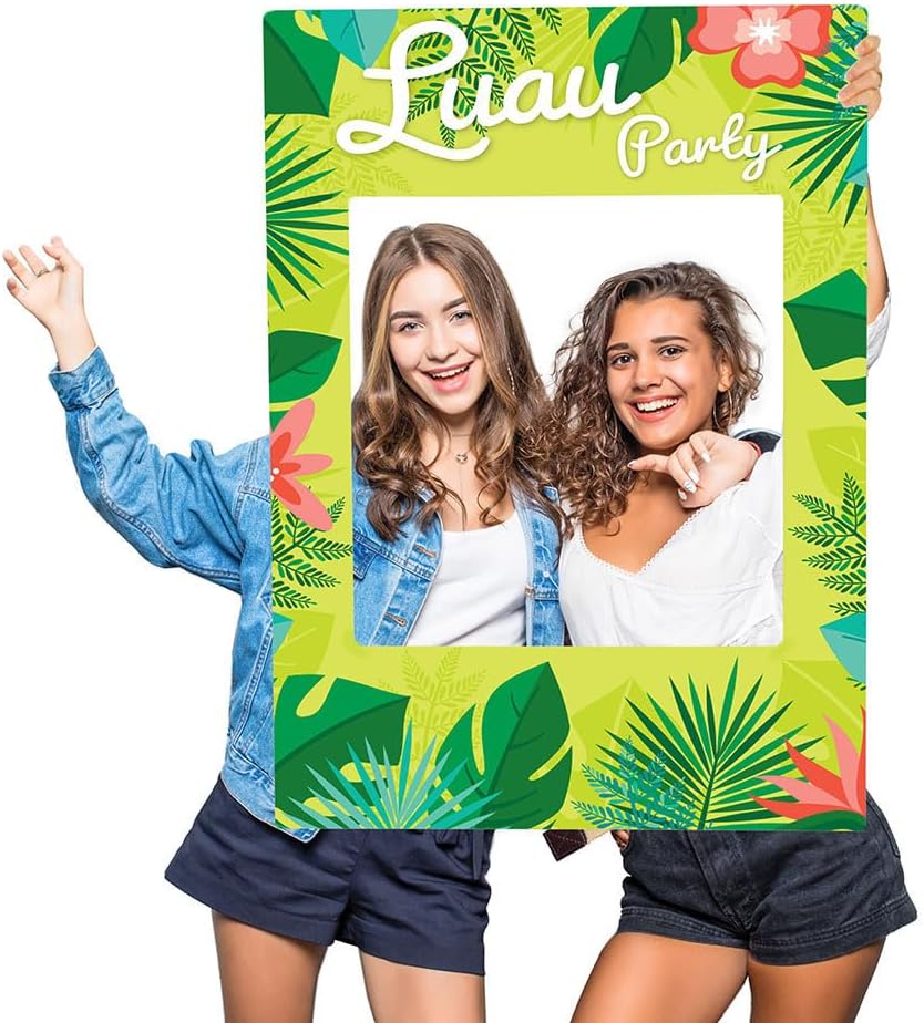 Vispronet Custom Selfie Frame – 29in x 40in Personalized for 2-3 People, Upload Your Own Design, Weather-Resistant Corrugated Plastic Frame, Perfect for Parties and Events