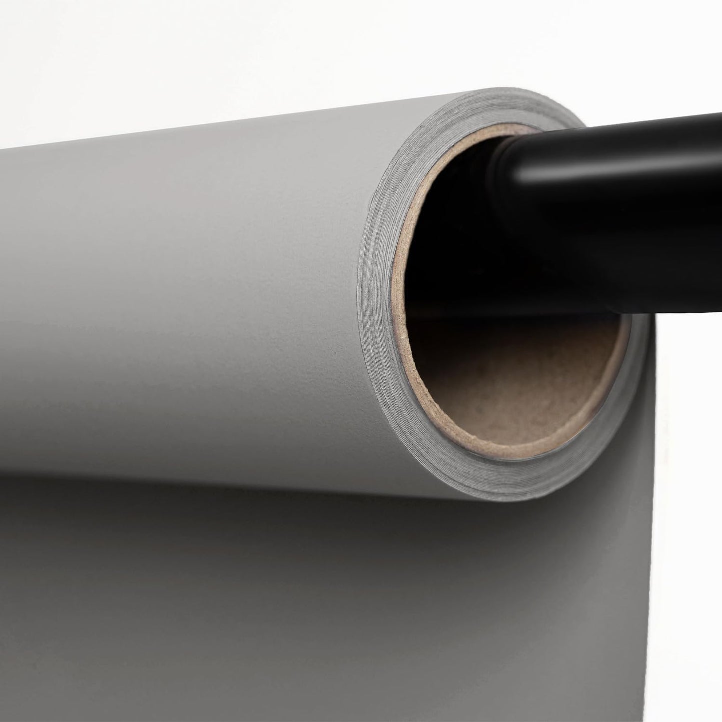 Kate Seamless Paper Backdrop for Photography Photo Backdrop Paper (53''x16.4' Arctic White)