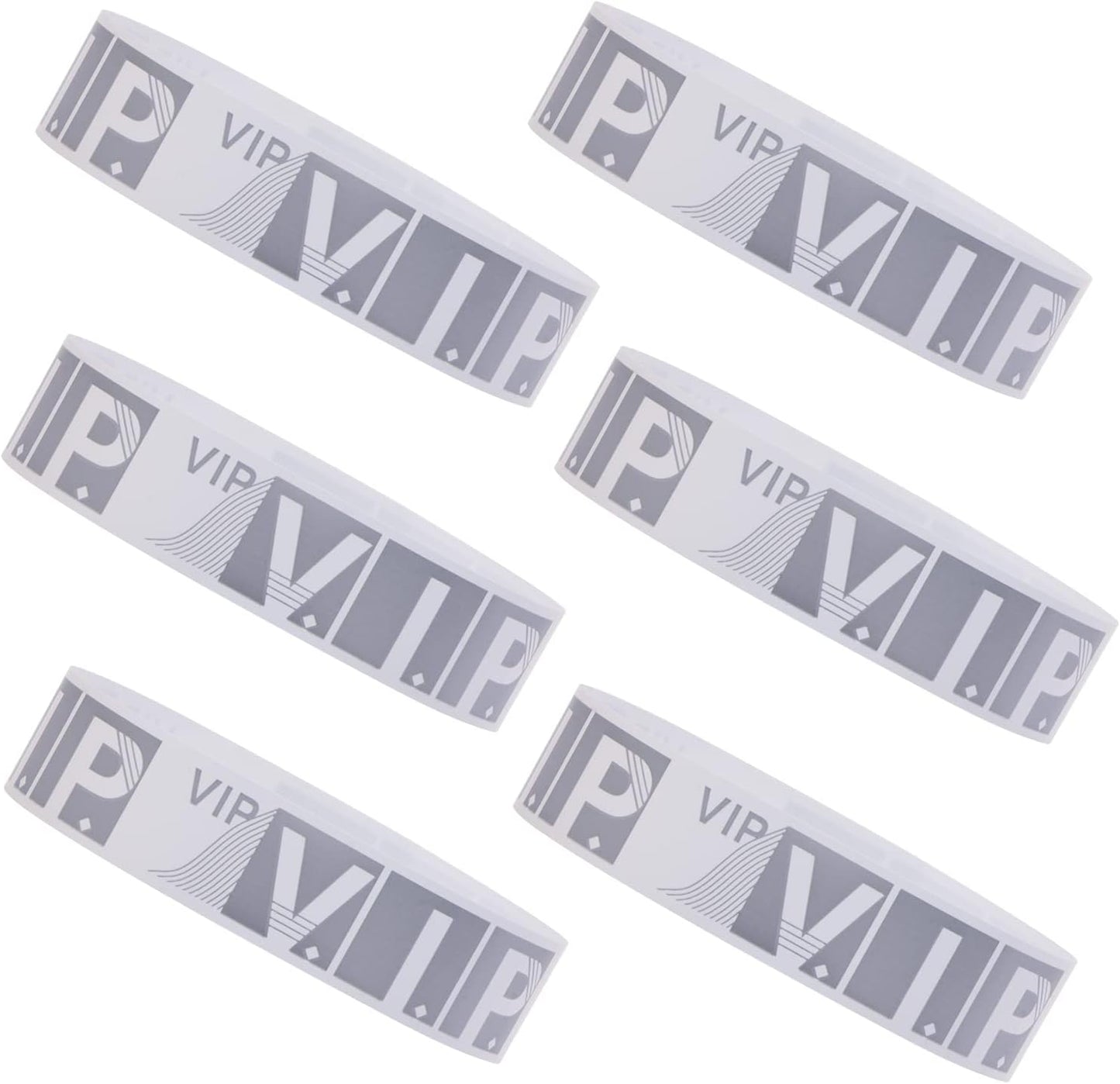 ONLYKXY 120pcs VIP Wristband Party Paper Wrist Straps 3/4" Tear-Resistant Waterproof Disposabl Wristbands for Events (Gold)