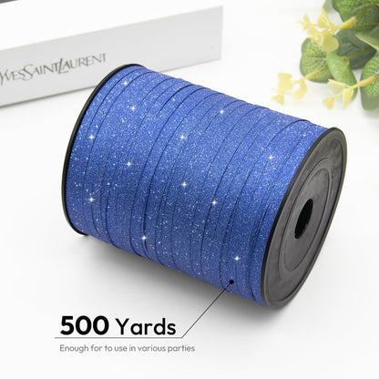 KMER LIFE Premium Red Curling Ribbon, 1/5" Wide x 500 Yards Christmas Curling Ribbons for Gift Wrapping, Party Decoration, Balloon String, Ribbons for Florist Flower (1 Roll)