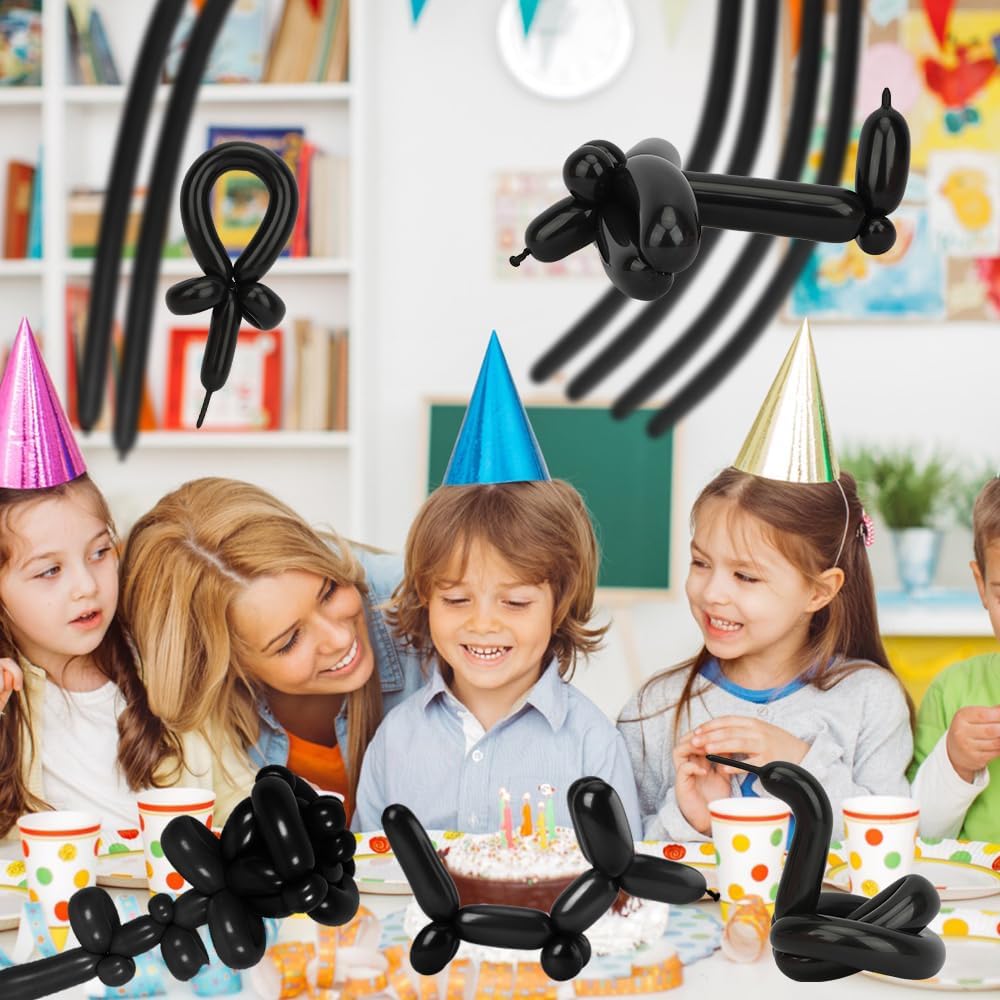 260 Balloons Clear 100 Pcs Long Balloons For Tying Balloon Arch Back To School Animal Balloon Clear 260 Globos Largos Para Hacer Figuras Birthday Valentines Party Decor