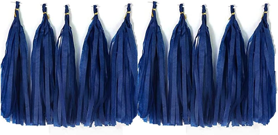 30pcs Paper Tassels Garland Banner Tissue Paper Tassel DIY Hanging Paper Decorations Party Tassel Garland Decor Baby Shower Nursery Wedding Festival Baby Shower Decoration(30, White)