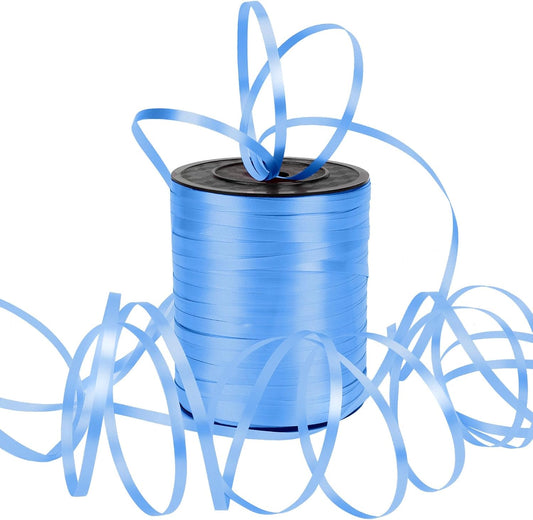 600 Yards Curling Ribbon, Balloon String Roll Ribbon and Bows for Gift Wrapping Birthday Christmas Florist Flowers Arts Crafts Decor(Black) - Colors B