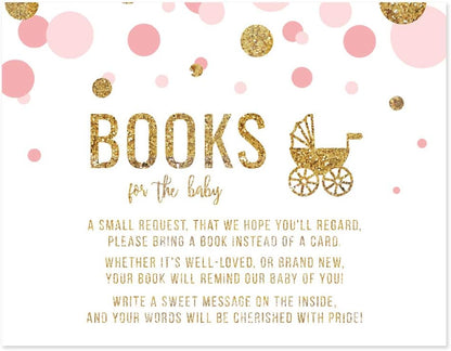 Andaz Press Blush Pink Gold Glitter Girl Baby Shower, Printable Table Tent Place Cards, 20-Pack, Seat Placement Cards Blank Place Cards For Table Settings Name Cards for Wedding, Graduation Food Cards - Colors B