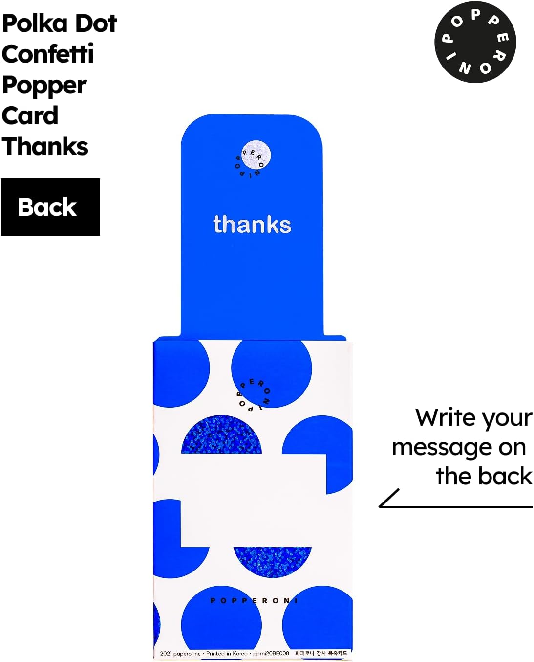 Confetti Popper Birthday Card Pop Up Surprise Greeting Cards Funny Congratulations Gift Idea for Party