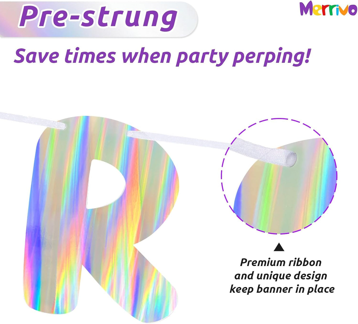 Iridescent Welcome Back We Missed You So Much Banner, Holographic Welcome Back Decorations, Pre-Strung Welcome Home sign for Office Party, Family Gathering, Back to School, Military Homecoming