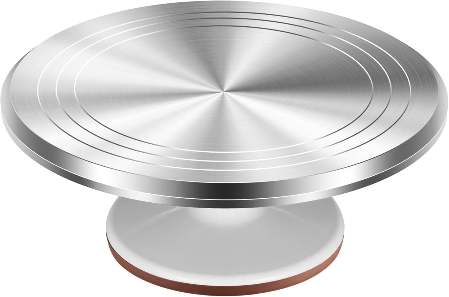 Kootek Aluminium Alloy Revolving Cake Stand 12 Inch Rotating Cake Turntable for Cake, Cupcake Decorating Supplies for Mother's Day