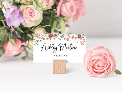 Printed Party Bridal Shower Game Set – 4 Fun Games and Activities for 30 Guests, Includes Bingo, He Said She Said, Bride & Groom Trivia, and Wedding Phrase Guessing Game, Love In Bloom Wildflower Design