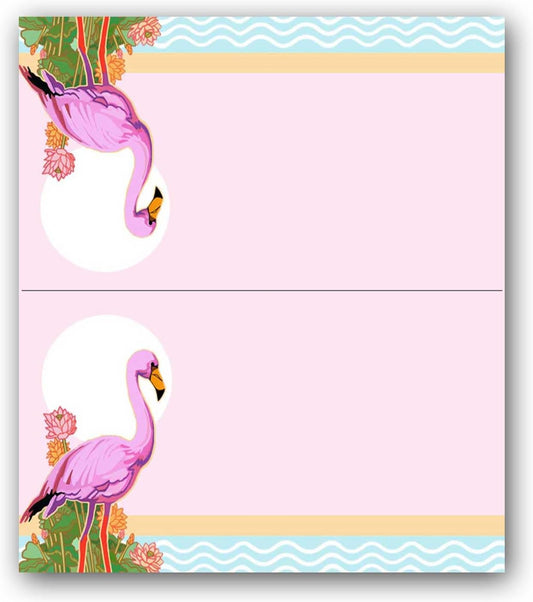 Stonehouse Collection | Tropical Fish Party Name Cards | Oceanside Table Tent Cards | Beach Name Cards | 25 Count (Tropical Fish)