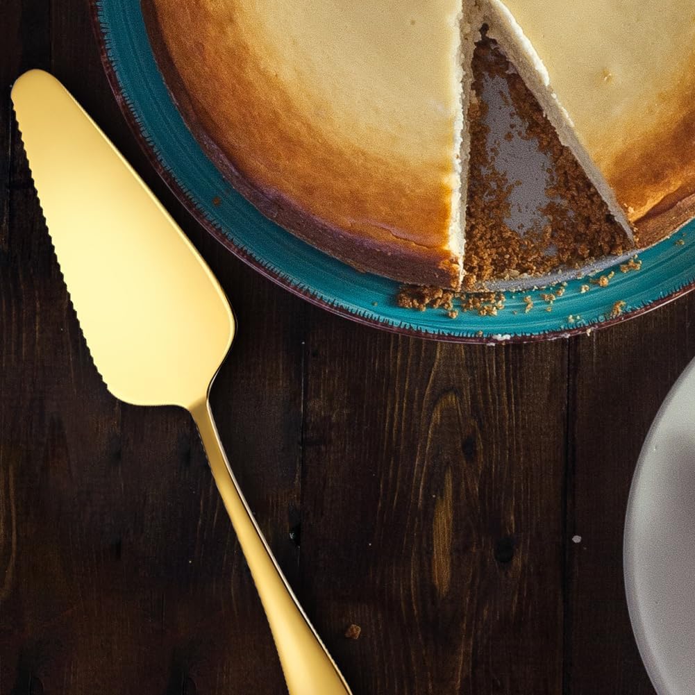 Wedding Cake Knife and Server Set Silver,Stainless Steel Cake Cutting Set,2Pcs Include Cake Cutter And Cake Server for Wedding, Birthday, Parties and anniversary, Dishwasher Safe