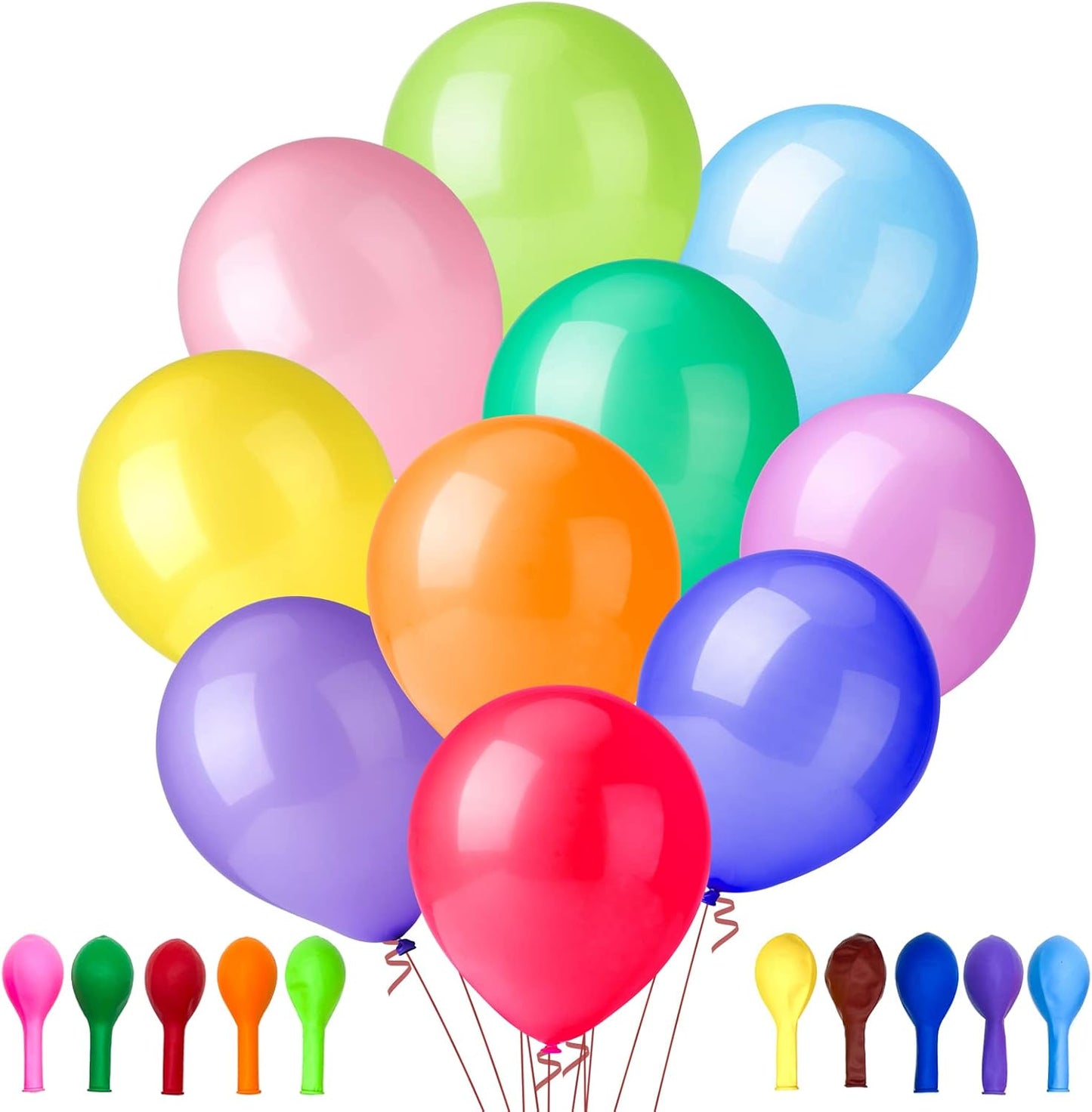 Balloon Stand Kit Set of 2, 7FT Metal Balloon Pillars Stand with Base, Reusable Balloon Columns for Birthday, Wedding, Baby Shower, Graduation Party Decorations