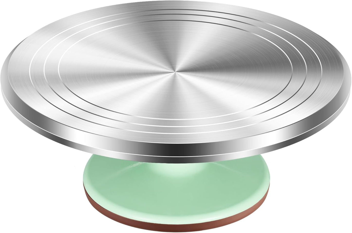 Kootek Aluminium Alloy Revolving Cake Stand 12 Inch Rotating Cake Turntable for Cake, Cupcake Decorating Supplies for Mother's Day