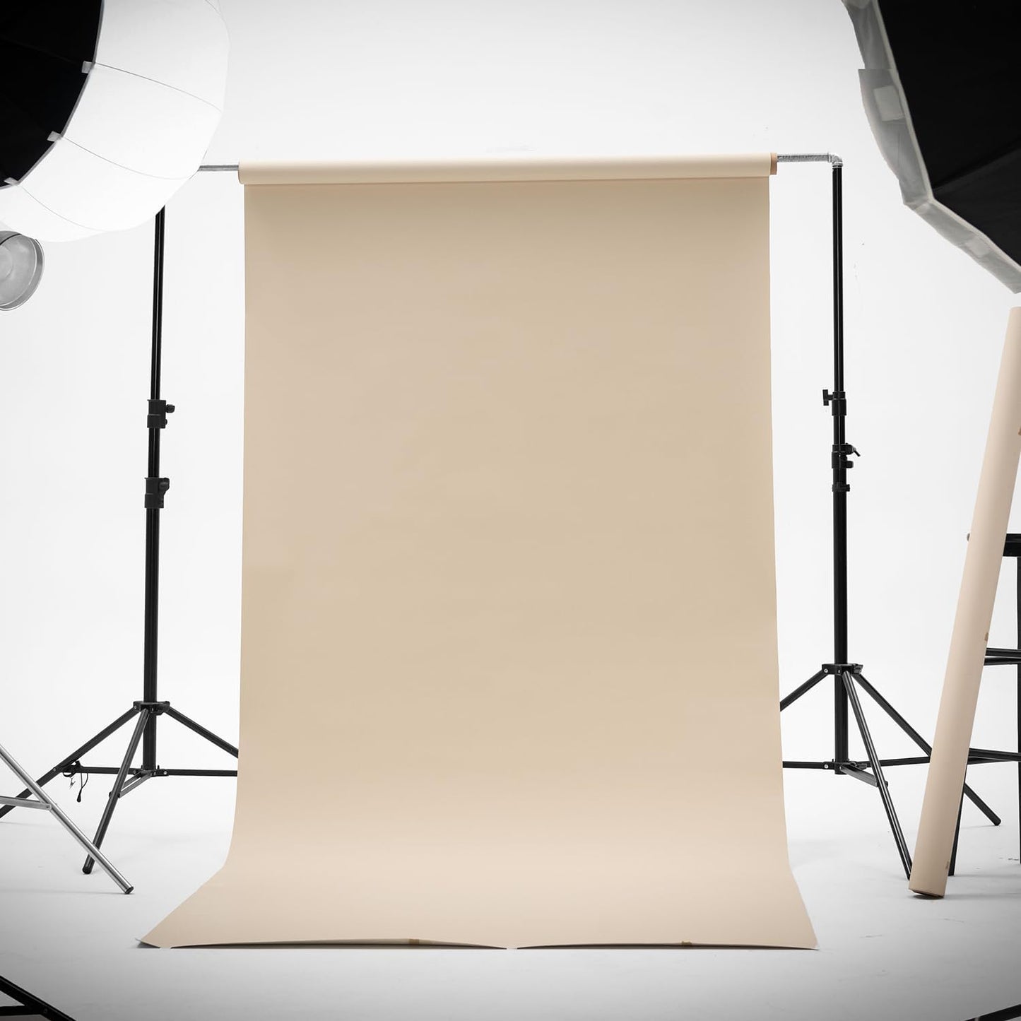 Kate Seamless Paper Backdrop for Photography Photo Backdrop Paper (53''x16.4' Arctic White)