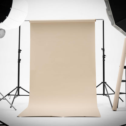 Kate Seamless Paper Backdrop for Photography Photo Backdrop Paper (53''x16.4' Arctic White)