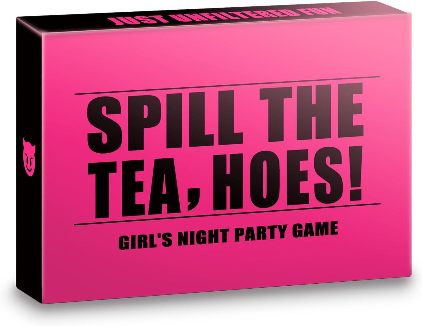 Spill The Tea, Hoes! Girls Night Party Drinking Game for Bachelorette, Galentines or Ladies Night - A Drinking Game for Adults
