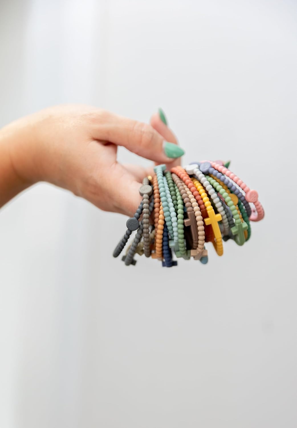 Ryan & Rose Jesus Bracelets - Cross Silicone Bracelet