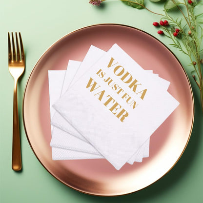 Funny Cocktail Napkins 100Pcs Funny Quotes Saying Disposable Paper Party Napkins 4.5 x 4.5 Two-ply (I Feel Sorry For People Who Don’t Know Us Napkins)