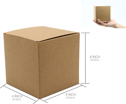 Oletx 24 Pcs Colorful Paper Gift Boxes, Small Candy Boxes Bulk, 3x3x3 inch Gift Box with Lids, Goodie Treat Boxes for Party Favors, Birthday Gifts, Wedding Gifts