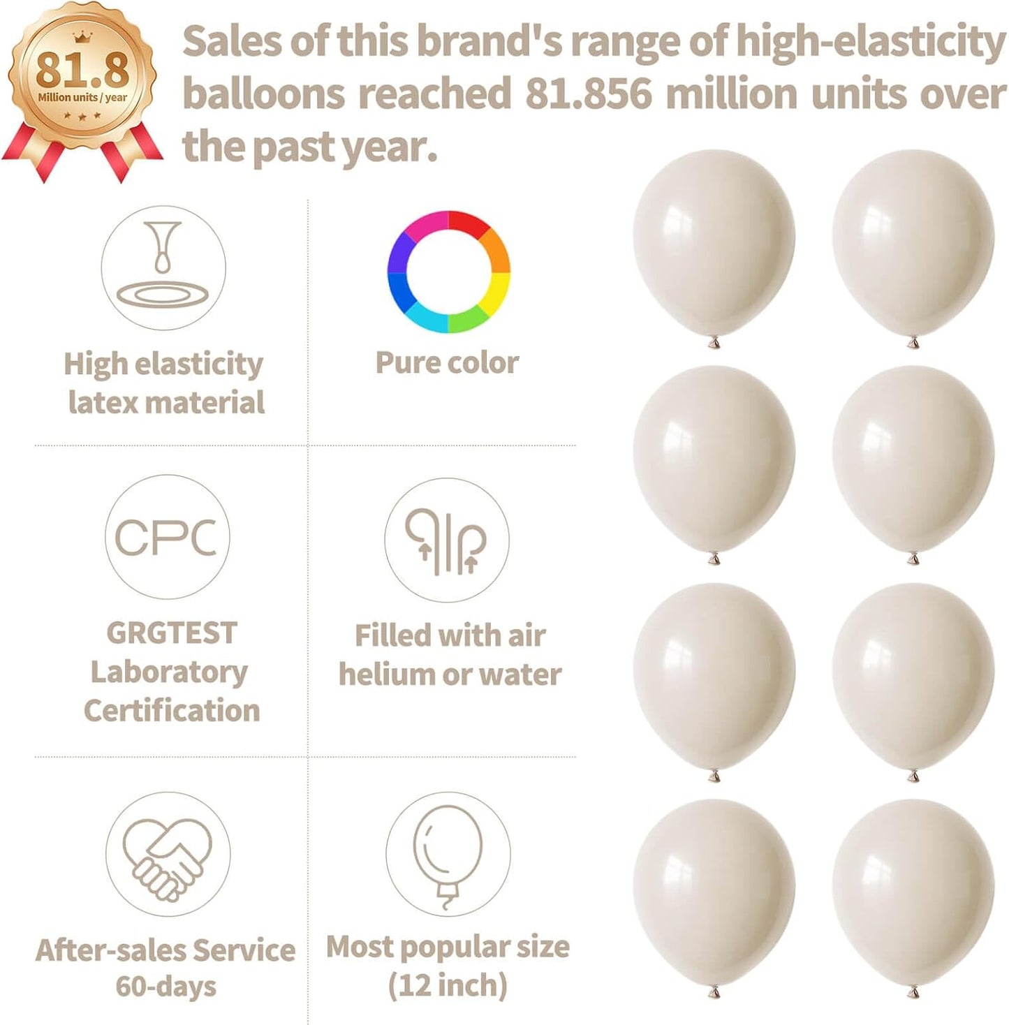 110pcs Black Balloon 12 inch, Black Latex Balloons for Birthday Party Baby Shower Wedding(with 2 Ribbons). - Colors B