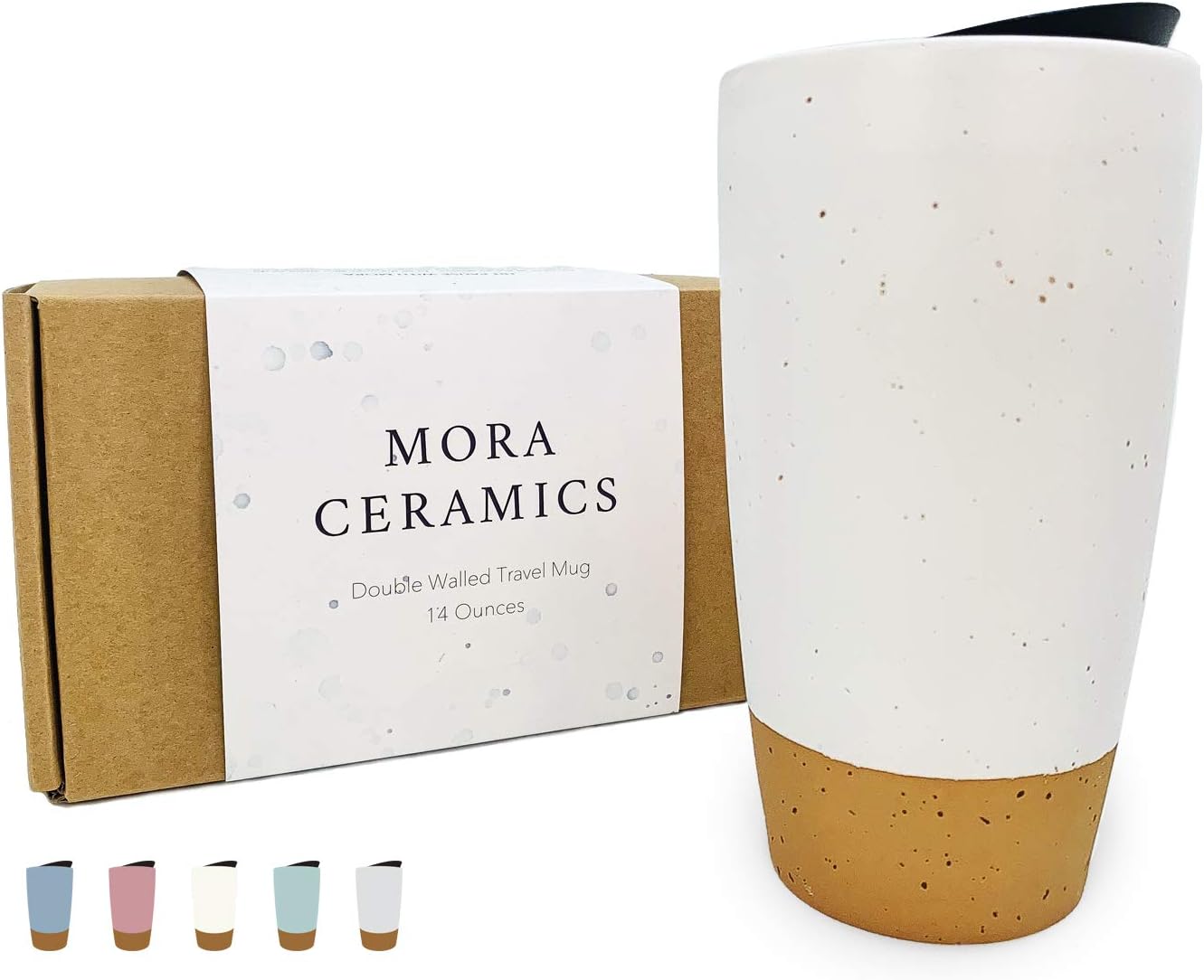 Mora Ceramic Chips and Dip Serving Tray: Large Divided Party Bowl Set for Chips & Salsa, Veggies & Dip, Fruit, Snacks, Entertaining, Hosting, etc. Minimalist Design for the Modern Hostess - White