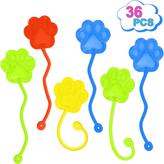 Sticky Hands Bulk 48 PCS Party Favors for Kids 4-8 8-12 Stretchy Sticky Hand Toy Goodie Bag Stuffers Fillers Treasure Box Toys Classroom Prizes School End of Year Student Gifts Birthday Party Supplies