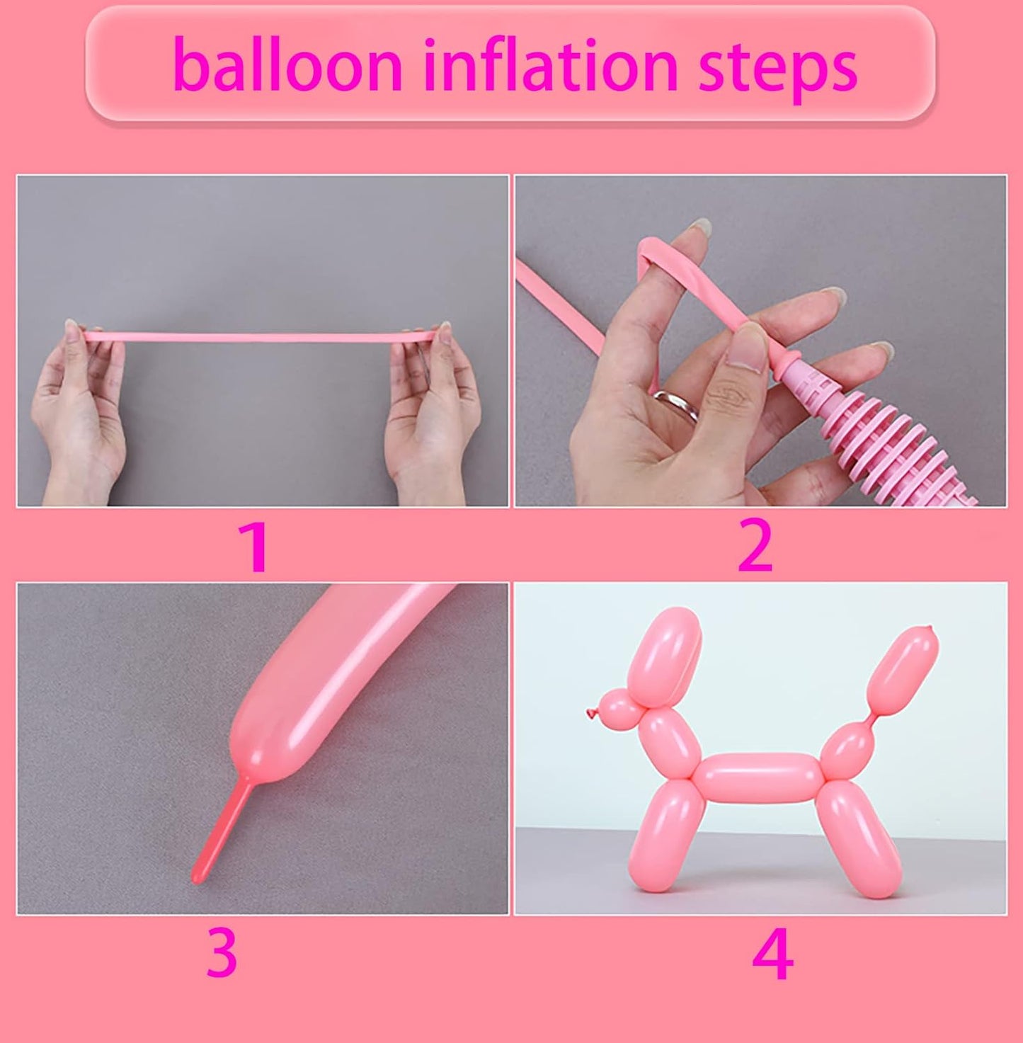 Balloon Pump Handheld Two-Way Dual Action - Hand Blower Air Pumper for Balloons - Ballon Inflator Pumping - Manual Baloon Inflators Machine (Green 1 Piece)