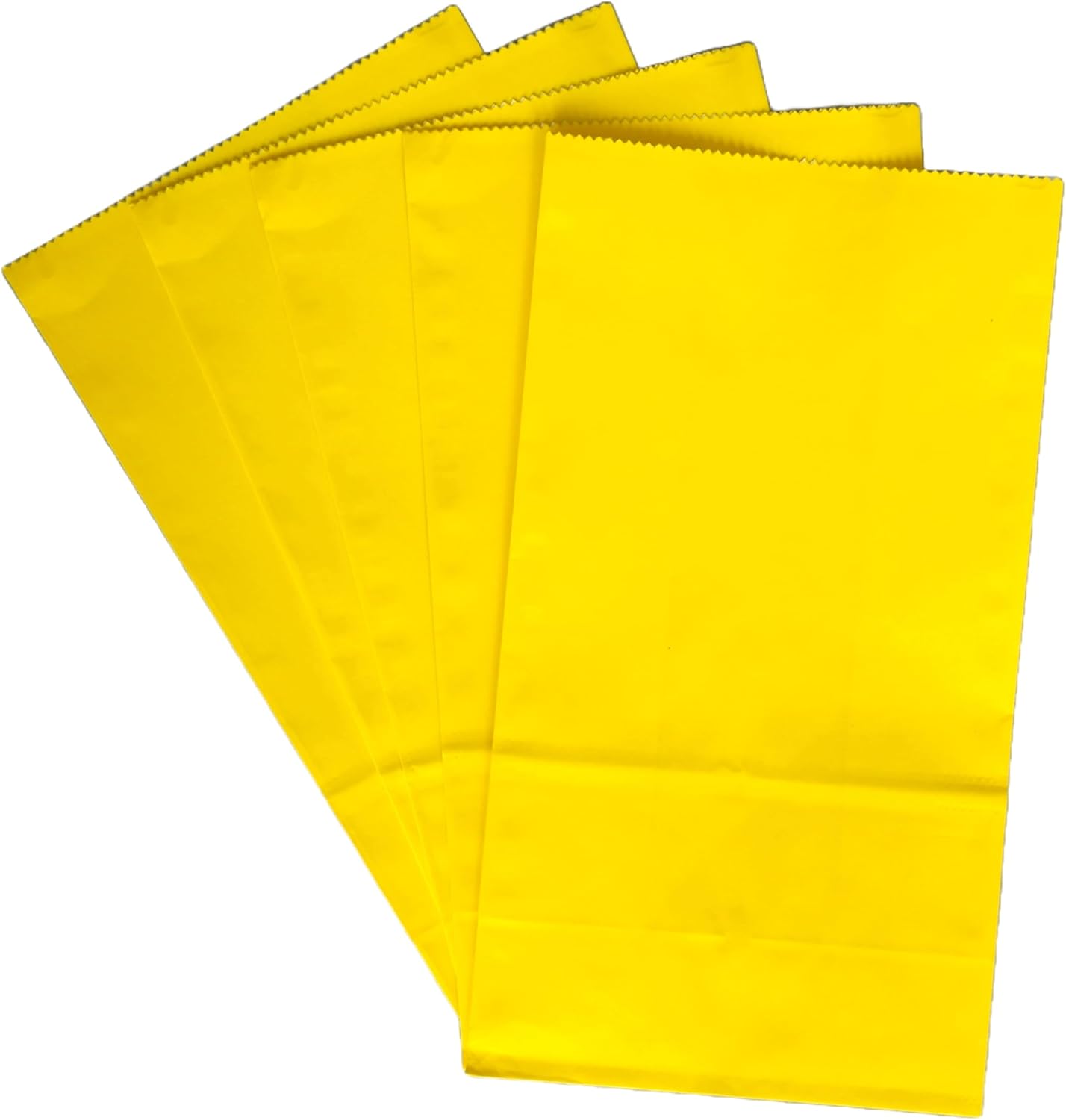 Partay Shenanigans Party Favor Bags - 50 Pack Kraft Paper Goodie Gift Lunch Treat Bags - Party Supplies for Theme Kids Birthday - 5"x3"x9" (Baby Blue)