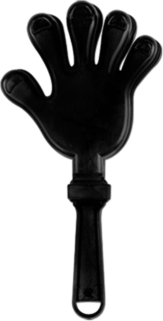 Beistle Red Hand Clappers – 12 Pack, Plastic Noisemakers for Parties, Sporting Events, Celebrations, and Team Spirit Gatherings, Fan Section Cheer Accessories, 7½"
