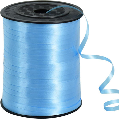 TONIFUL 500 Yards Curling Ribbon-Balloon Ribbon-Balloon String for Art&Craft Decor,Gift Wrapping,Ribbons and Bows for Christmas New Year Birthday Gifts (Silver)