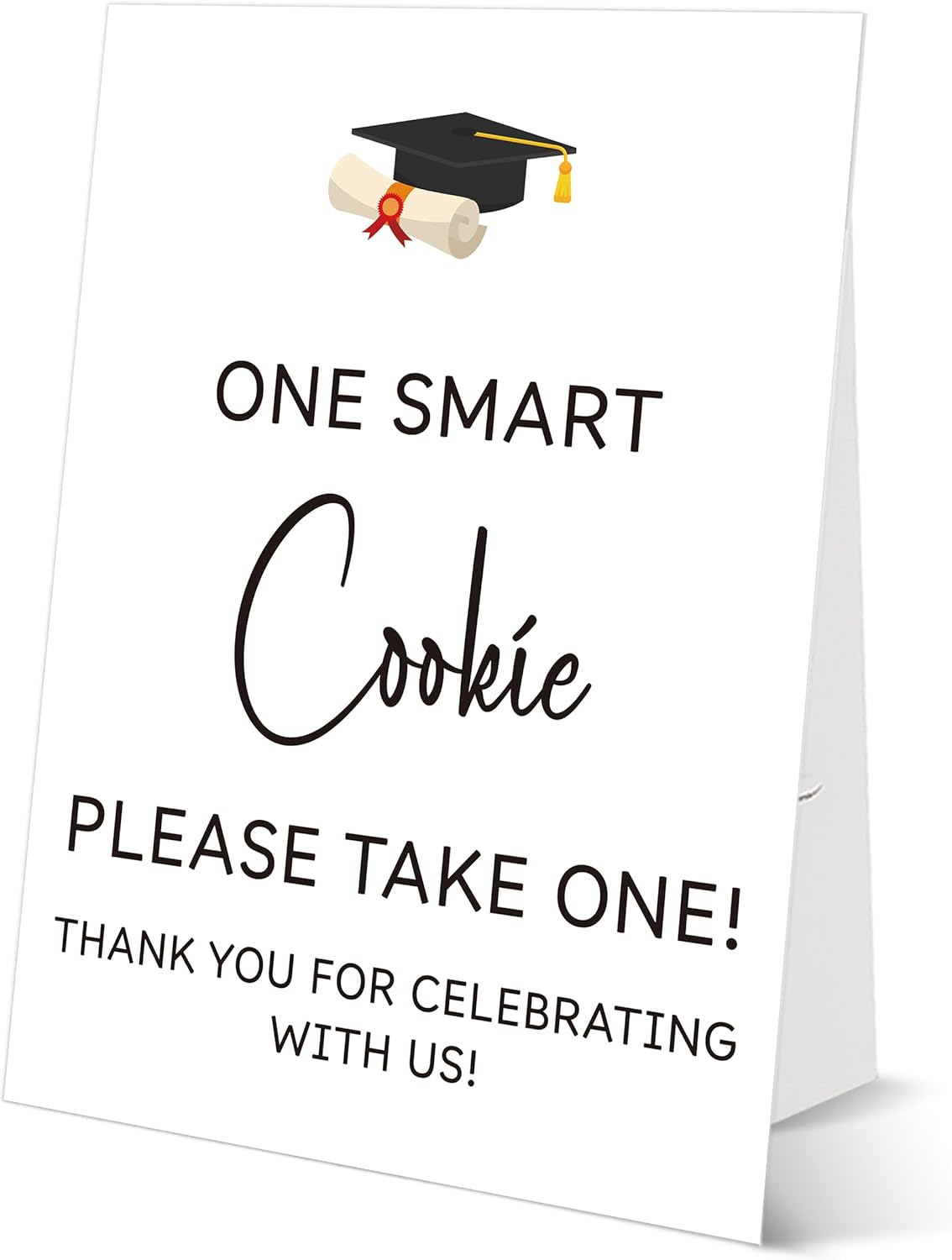 Graduation Tabletop Sign, Guestbook Sign, Include One 8×11 Signs with Holder, Graduation Party Signs for Class of 2026, High School College Grad Decoration - QF02