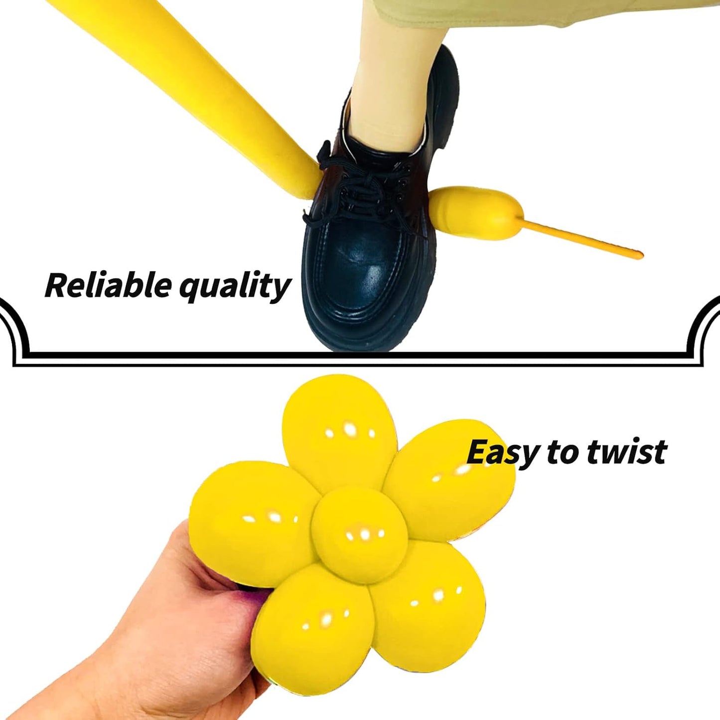260 Balloons Clear, Thickening Long Balloons for Tying Arch, Twisting Latex Animals Magic Modeling Skinny Birthday Balloon for Kid‘s Party Wedding Decoartion Supply 100pcs