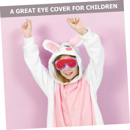 FOMIYES 2pcs Pinata Eye Masks for Boys and Girls Blindfolds for Party Games Glow Party Sleep Masks Pinata Eye Cover