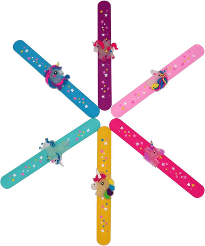 Cat Slap Bracelets for party- Silicone Wristbands Adjustable Party Favors, Classroom Prizes, Carnival Games - Birthday Gifts for Adults(6Pack)-LOCHSOEL