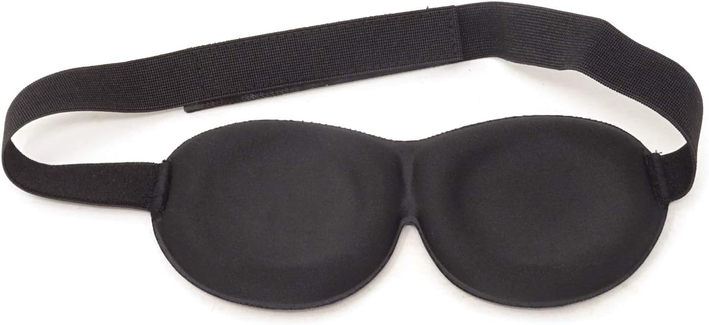 Honbay 3D Funny Eyeshade Soft Sleep Eye Mask with Adjustable Head Strap for Travel, Game, Party, Rest, Sleeping, etc (for Man)