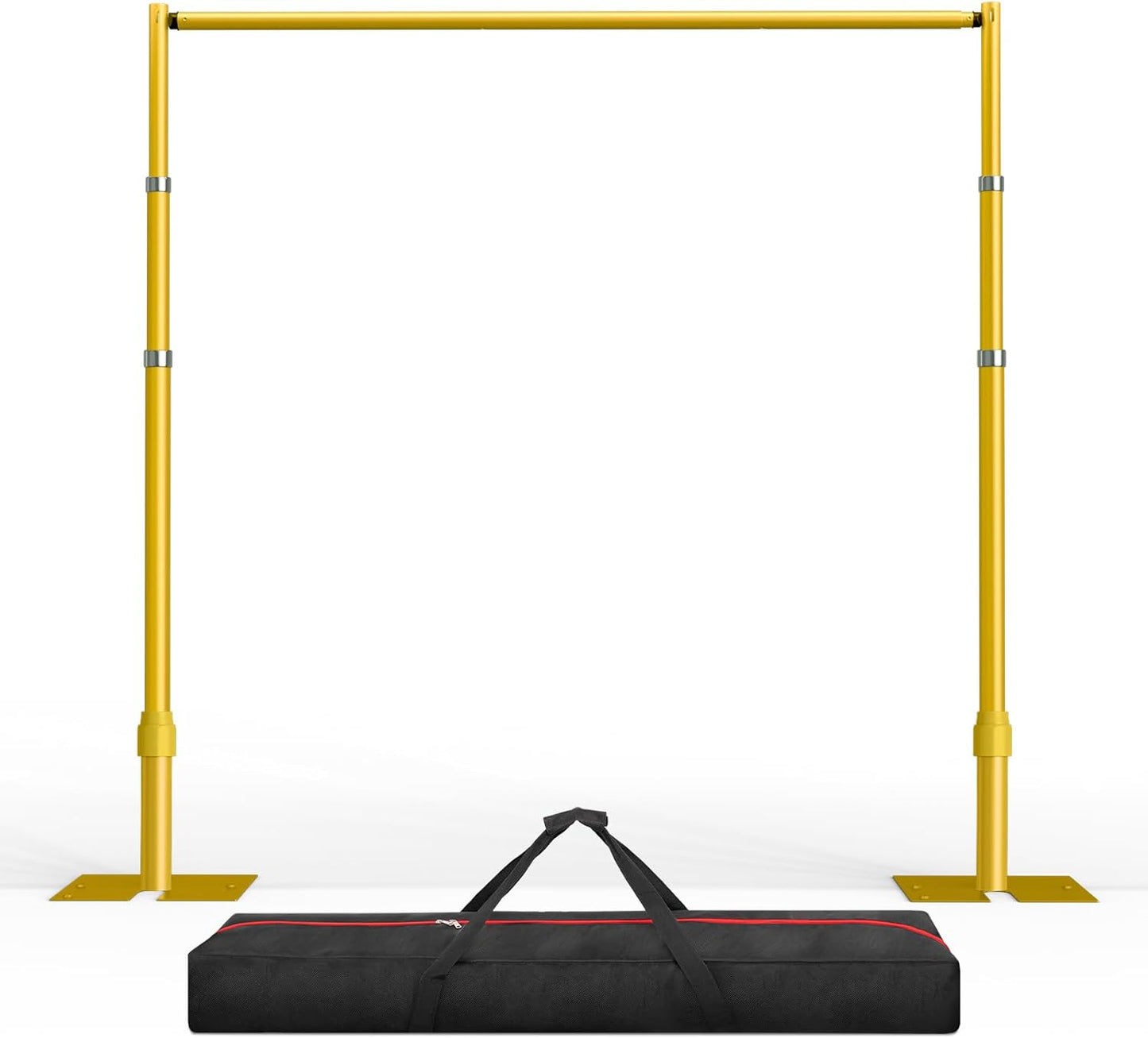 EMART 10x10ft Heavy Duty Backdrop Stand Kit, Adjustable Pipe and Drape Photo Booth Frame for Wedding, Party, Christmas, Birthday Decorations