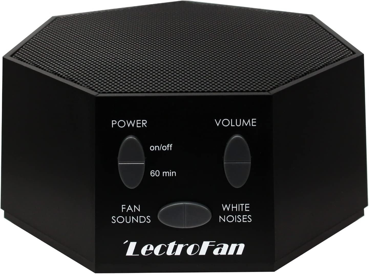 Adaptive Sound Technologies LectroFan Classic - Soothing Sound Machine for Sleep - Built-in Sleep Timer - Compact Design - Non-Looping Sounds - Speech Privacy - White