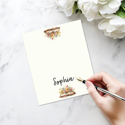 25 Pack Pink Plaid Bow Place Cards, Editable Name Cards for Table Setting, Tent Cards Food Label for Dinner Party, Bridal Shower, Wedding, Baby Shower and Events -T30