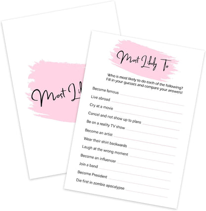Birthday Party Game - Selfie Scavenger Hunt, Girl Birthday Party Activity Favor, Set of 20 Games Cards, Birthday Supplies, Activity Decorations -B07