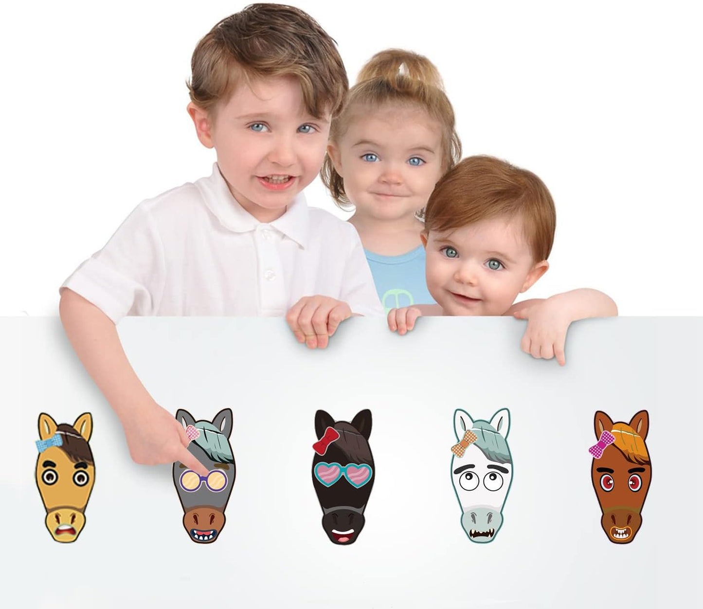 24 Sheets 8.27''×5.9'' Make Your Own Stickers for Kids Toddlers, Make a Face Stickers Mix and Match with Unicorns Dinosaur Horse and Sea Animals for Kids Party Favors Activities