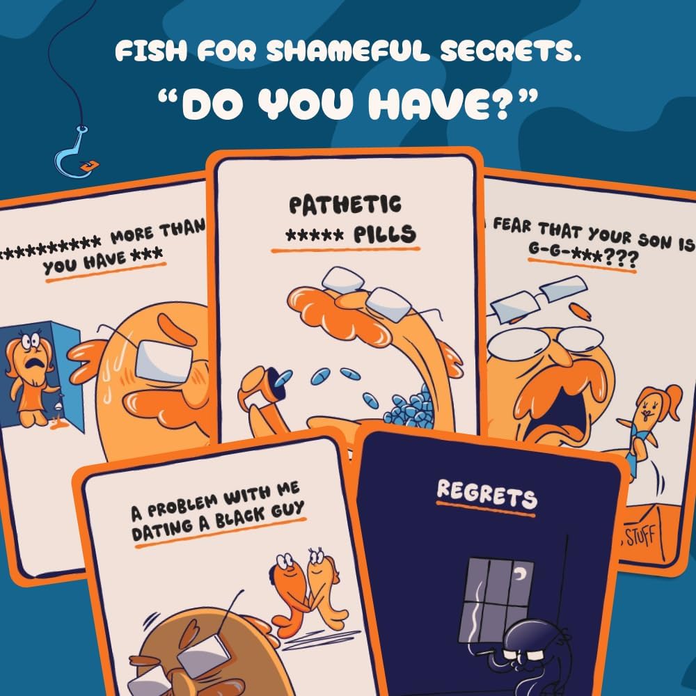 Go F Yourself! – The Grown Up Go Fish Card Game You've Always Wanted | Hilarious Party Game for Grown Ups, 2+ Players | 52 Cards, 13 Unique Pairs Edition