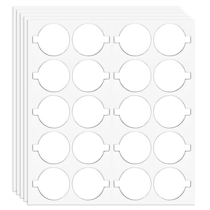 500 Pcs Double Sided Sticky Dots Clear Removable Adhesive Putty - Poster Putty, Sticky Tack, Sticky Dots for Wall Hanging, Balloons, Crafts, Festival Party Decorations (0.31" X 0.51")