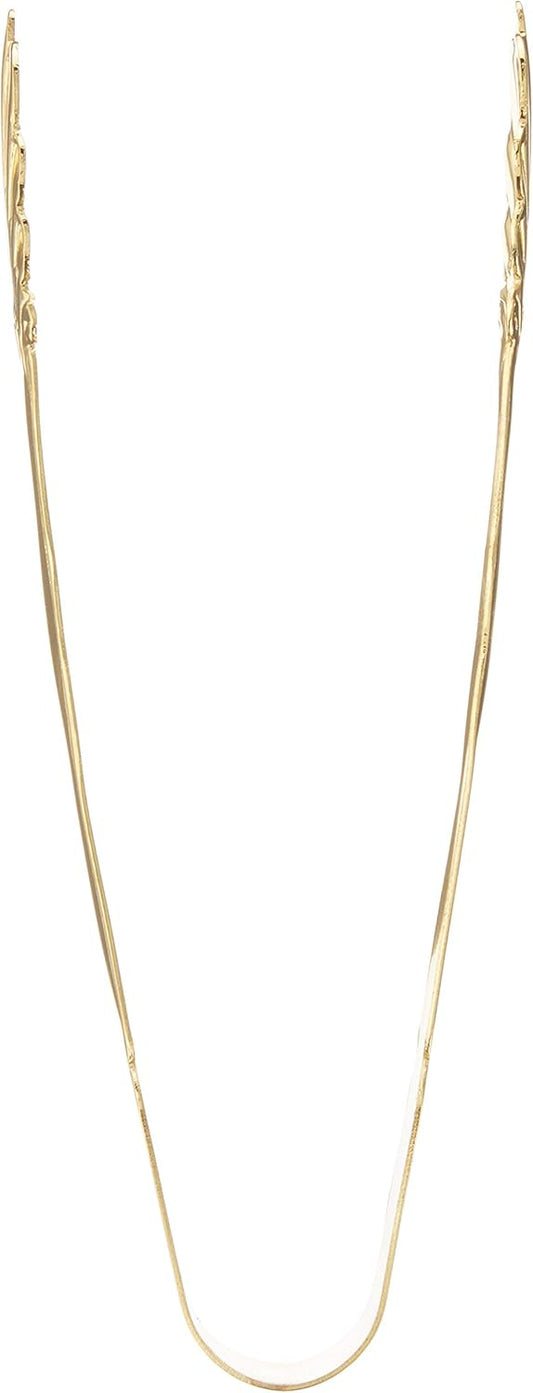 Elegance Silver 86242 Silver Plated Ice Tongs, 7"