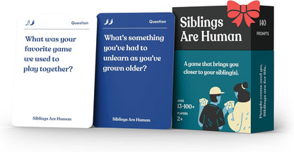 Partners are Human | 140 Conversation Cards to Help Deepen Romantic Relationships | Card Game for Bonding & Communication | Therapy for Adults
