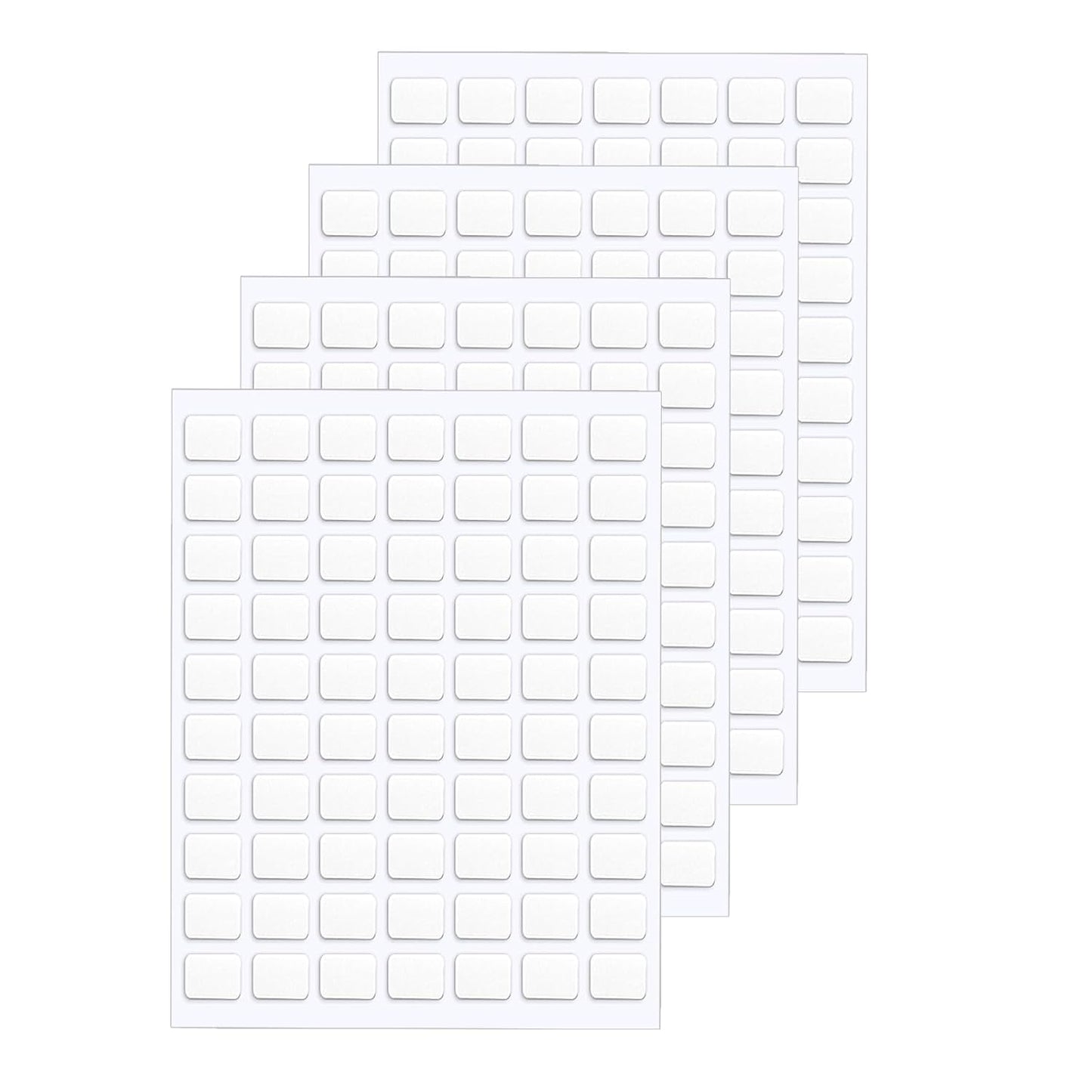 JANYUN 140 Pieces Adhesive Dots,Removable Round Putty Clear Tack No Trace Small Tape Stickers for Wall Hanging Festival Poster Office Party Decoration Picture Crafts